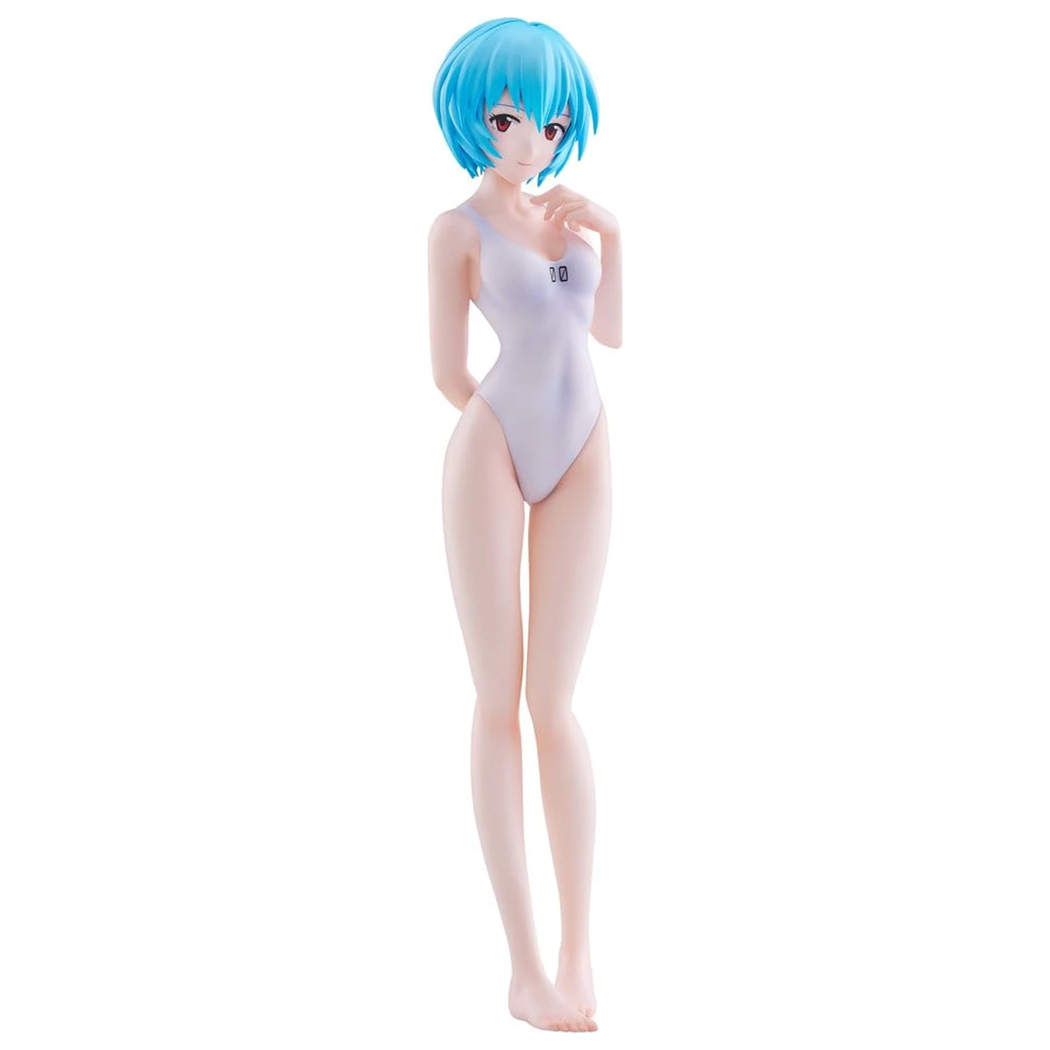 Rebuild of Evangelion Pop Up Parade figure Beach Queens Rei Ayanami (One-Piece Style) L Size 22 cm product photo