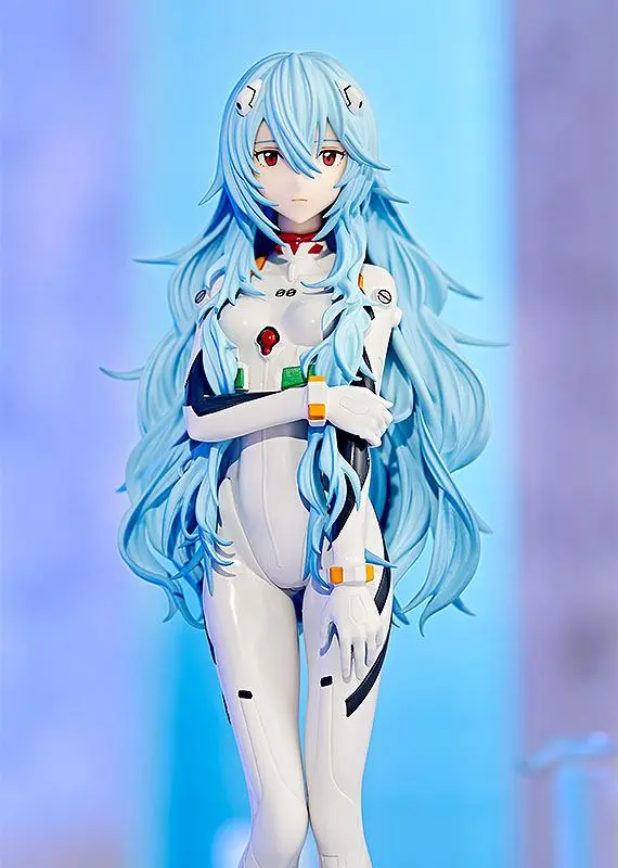 Rebuild of Evangelion Pop Up Parade PVC Statue Rei Ayanami Long Hair Ver. 17 cm product photo