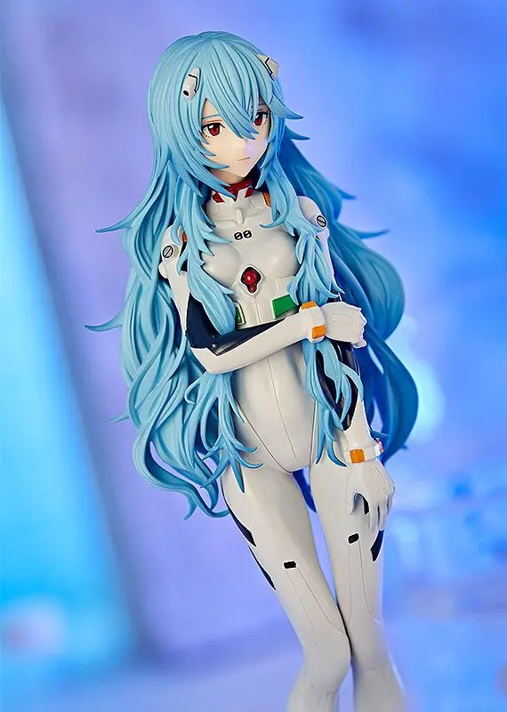 Rebuild of Evangelion Pop Up Parade PVC Statue Rei Ayanami Long Hair Ver. 17 cm product photo