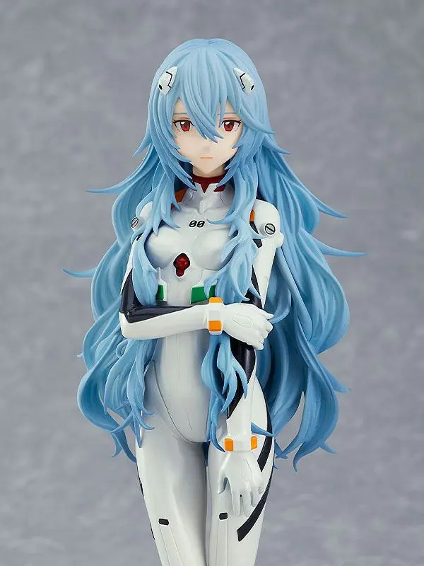 Rebuild of Evangelion Pop Up Parade PVC Statue Rei Ayanami Long Hair Ver. 17 cm product photo