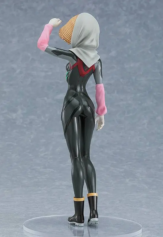 Rebuild of Evangelion Pop Up Parade PVC Statue Rei Ayanami Tentative Name Farming Ver. 17 cm product photo