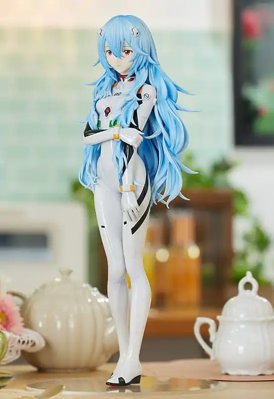 Rebuild of Evangelion Pop Up Parade XL PVC Statue Rei Ayanami: Long Hair Ver. 38 cm product photo