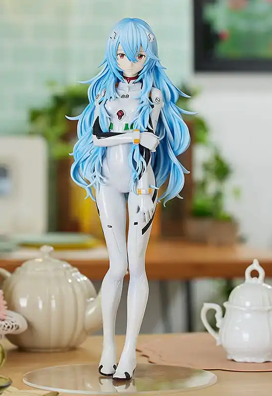 Rebuild of Evangelion Pop Up Parade XL PVC Statue Rei Ayanami: Long Hair Ver. 38 cm product photo