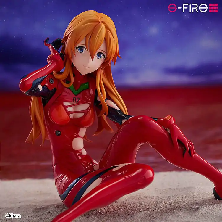 Rebuild of Evangelion S-Fire PVC Statue 1/7 Asuka Langley 12 cm product photo