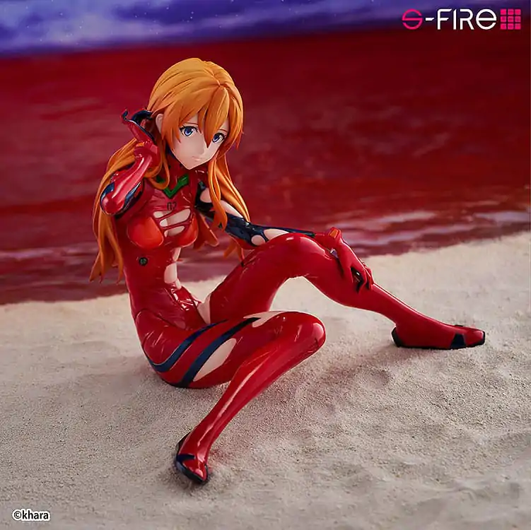Rebuild of Evangelion S-Fire PVC Statue 1/7 Asuka Langley 12 cm product photo