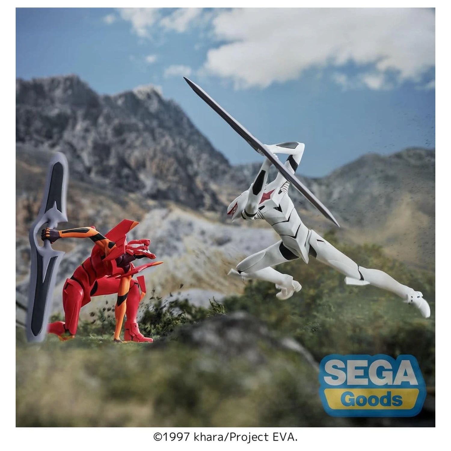 Rebuild of Evangelion XrossLink PVC Figure The End of Evangelion EVA Mass Production Model 18 cm product photo