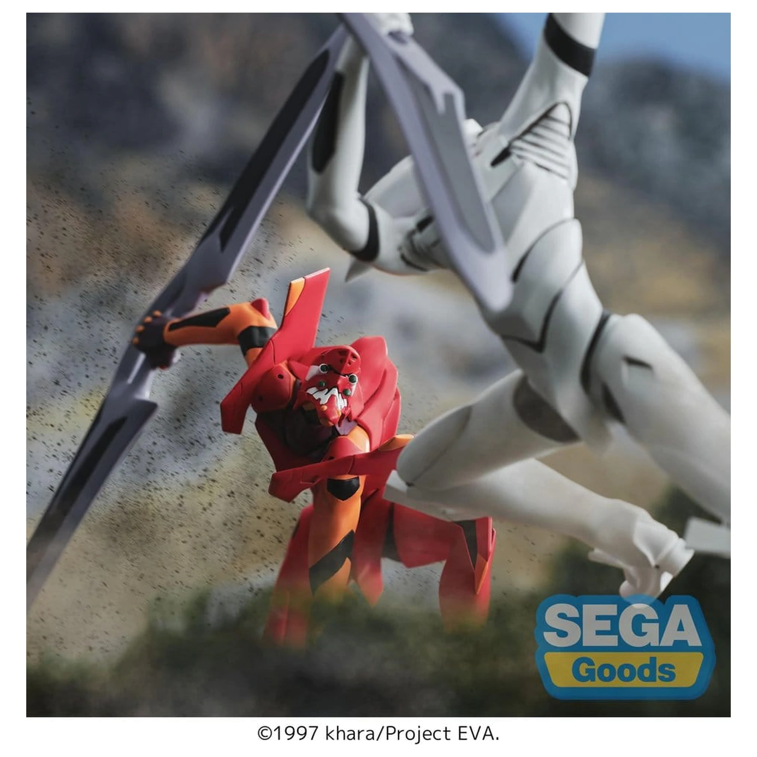 Rebuild of Evangelion XrossLink PVC Figure The End of Evangelion Production Model 16 cm product photo