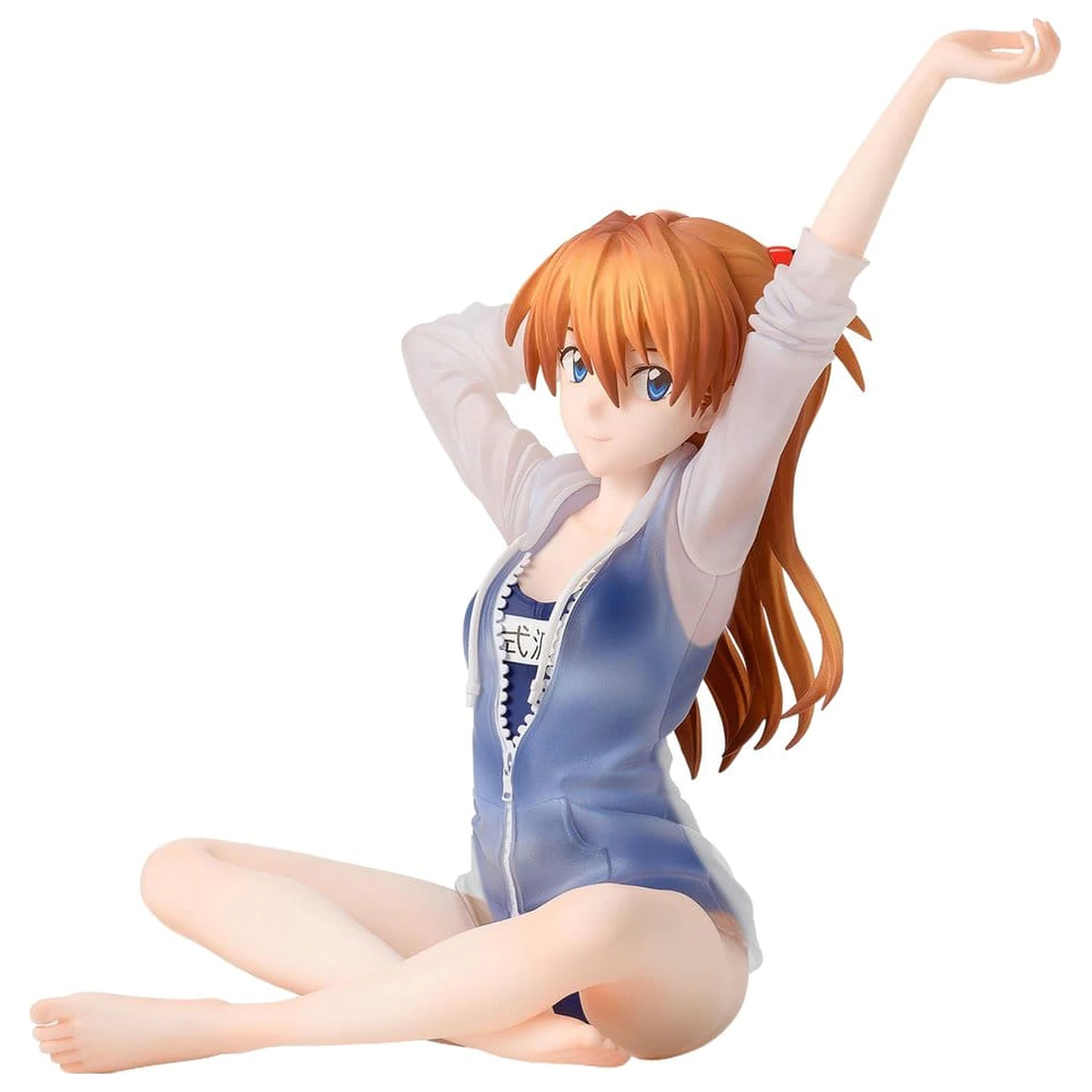 Rebuild of Evangelion Yumemirize PVC Figure Asuka Shikinami Langley School Swimsuit Ver. 16 cm product photo