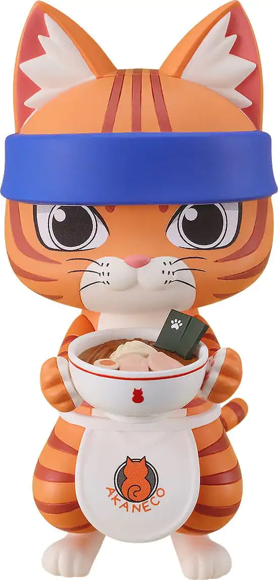 Red Cat Ramen Nendoroid Action Figure Bunzo 10 cm termékfotó