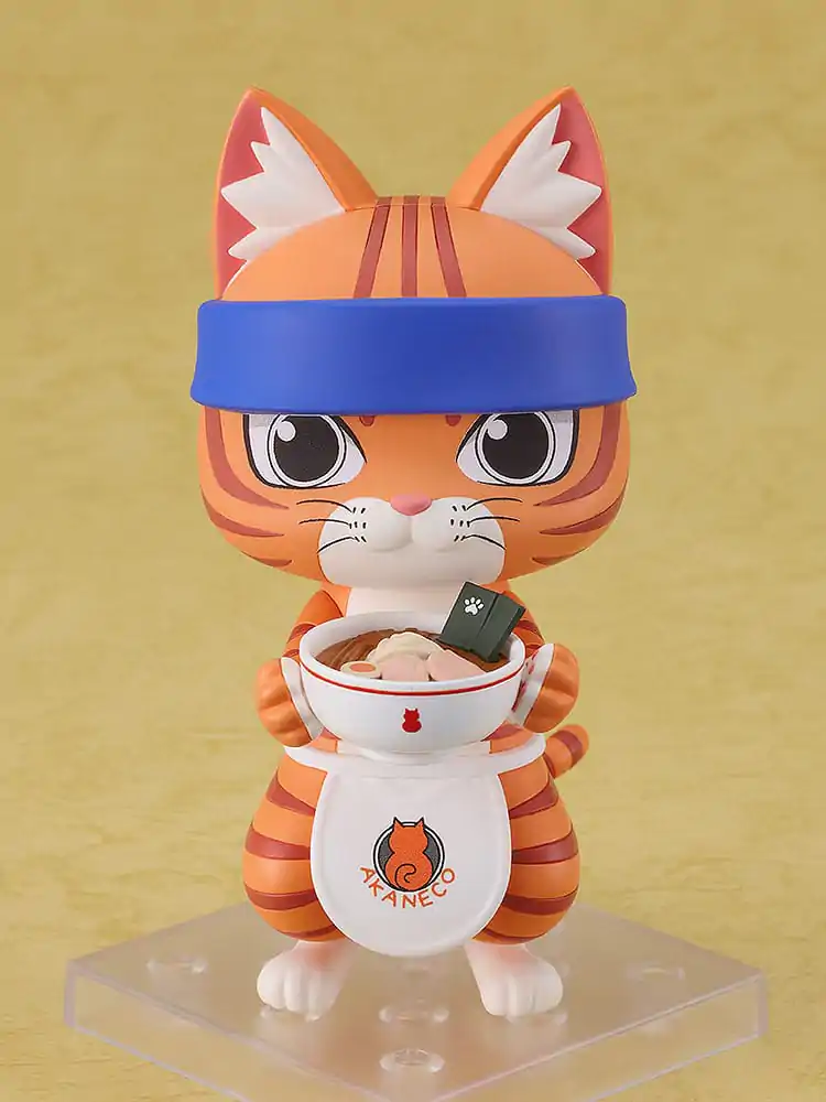 Red Cat Ramen Nendoroid Action Figure Bunzo 10 cm termékfotó