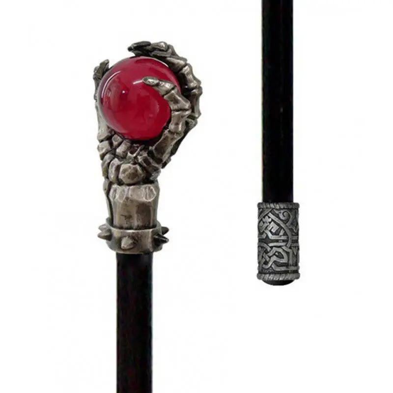 Red Gem Gothic Staff replica product photo