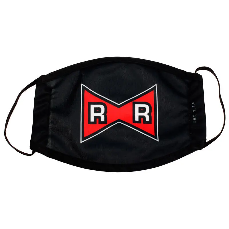 Los Cabezones de Vegas Red Ribbon reusable kids face mask product photo