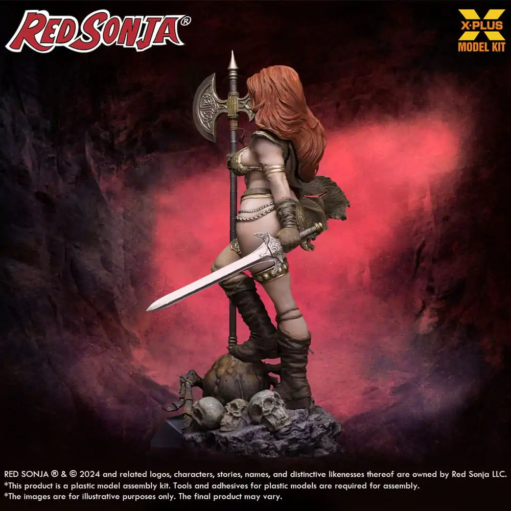 Red Sonja Plastic Model Kit 1/8 Red Sonja 27 cm termékfotó