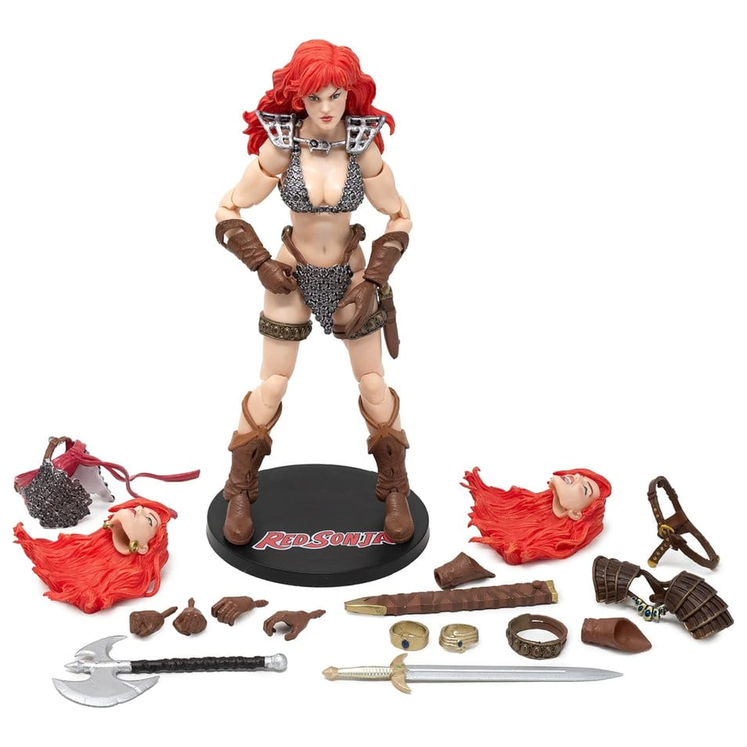 Red Sonja Epic H.A.C.K.S. Action Figure 1/12 Scale Immortal Red Sonja product photo