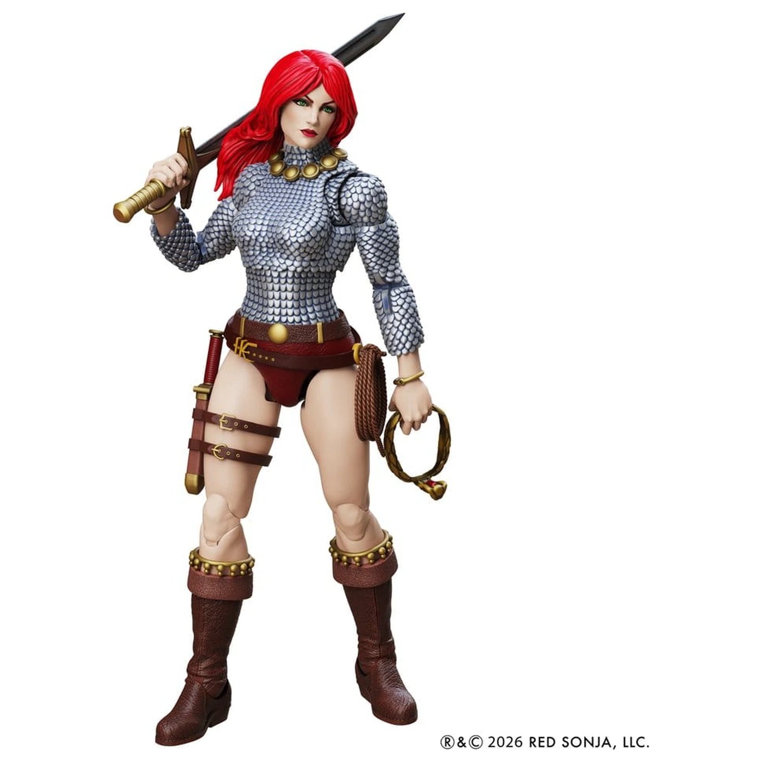 Red Sonja Epic H.A.C.K.S. Action Figure 1/12 Scale Immortal Red Sonja product photo