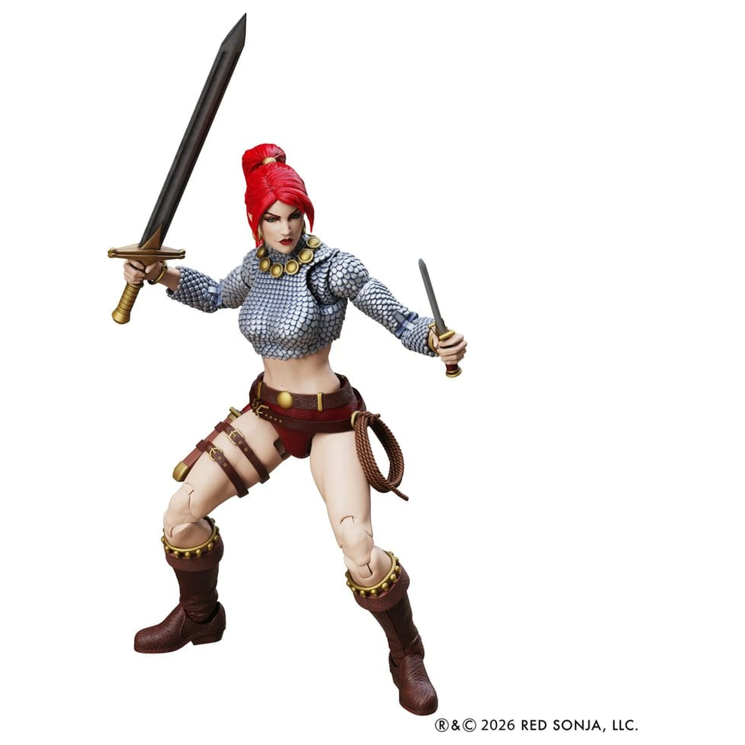 Red Sonja Epic H.A.C.K.S. Action Figure 1/12 Scale Immortal Red Sonja product photo