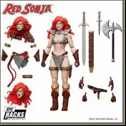 Red Sonja Epic H.A.C.K.S. Action Figure Red Sonja termékfotó