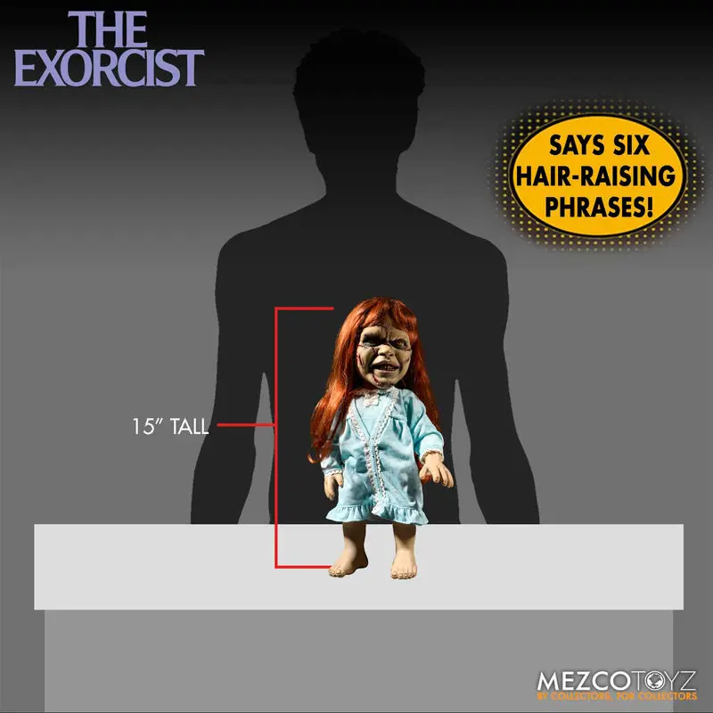 Regan Macneil Exorcist figure 38cm wit sound termékfotó