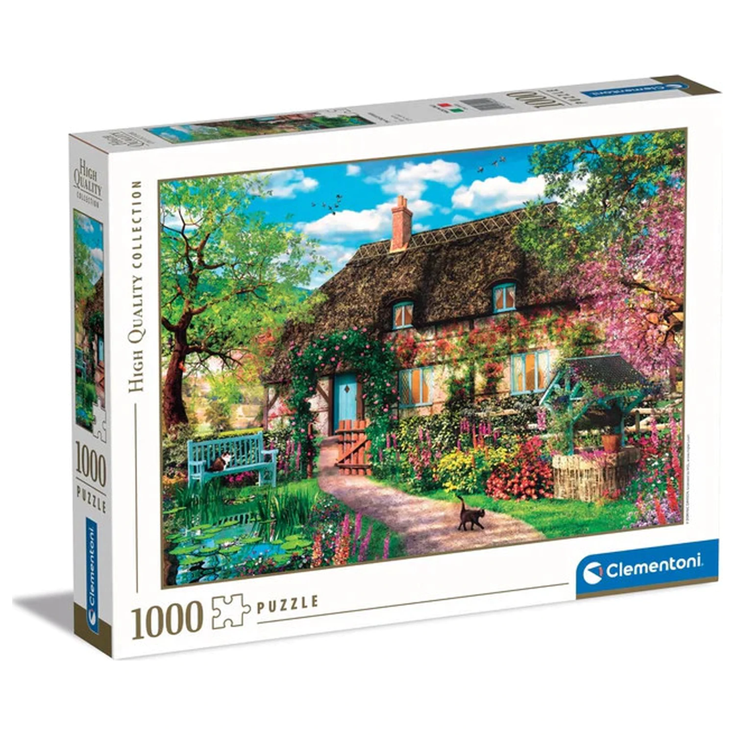 Old Cottage Secret Garden 1000-piece puzzle product photo