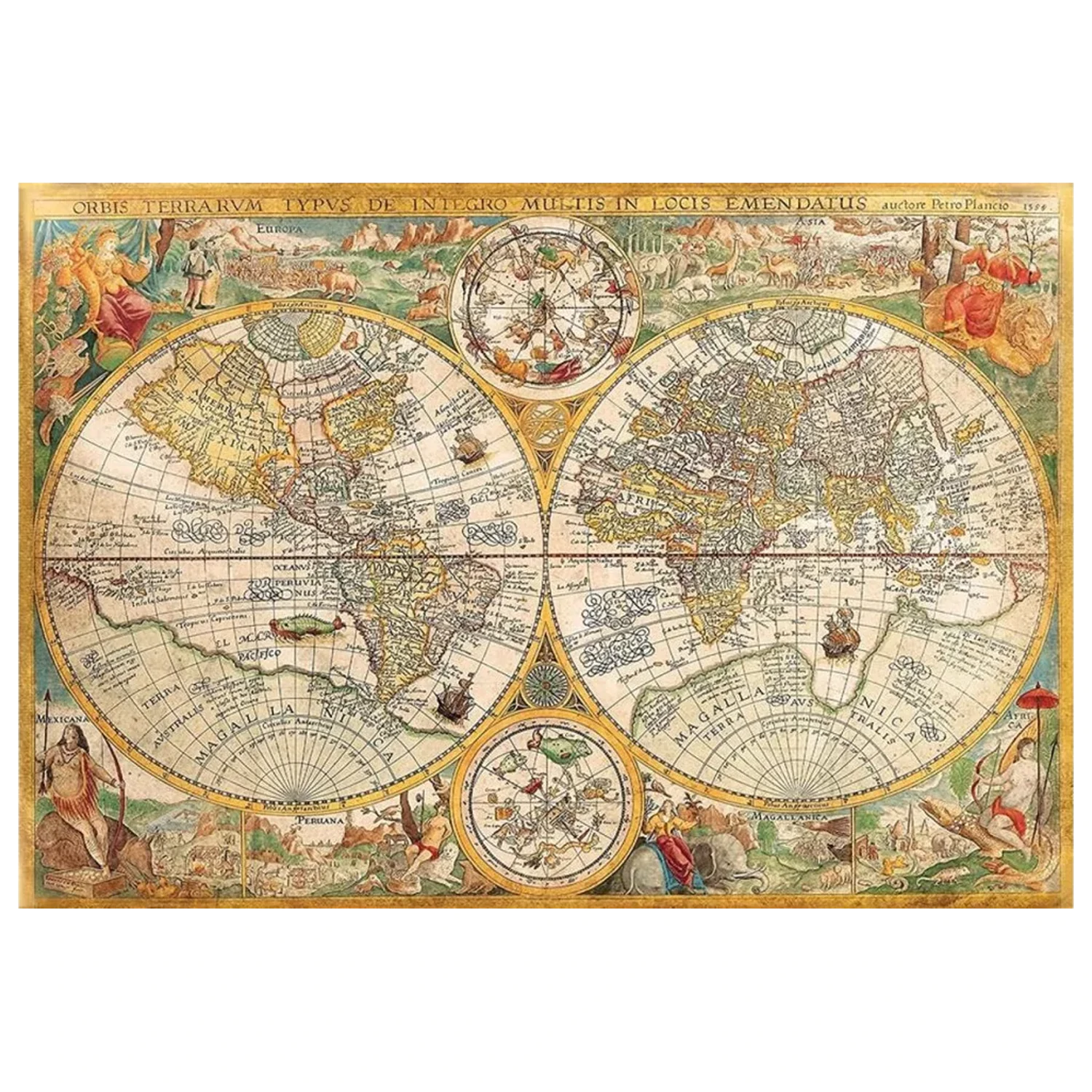 Old Map Ancient 2000-piece puzzle product photo