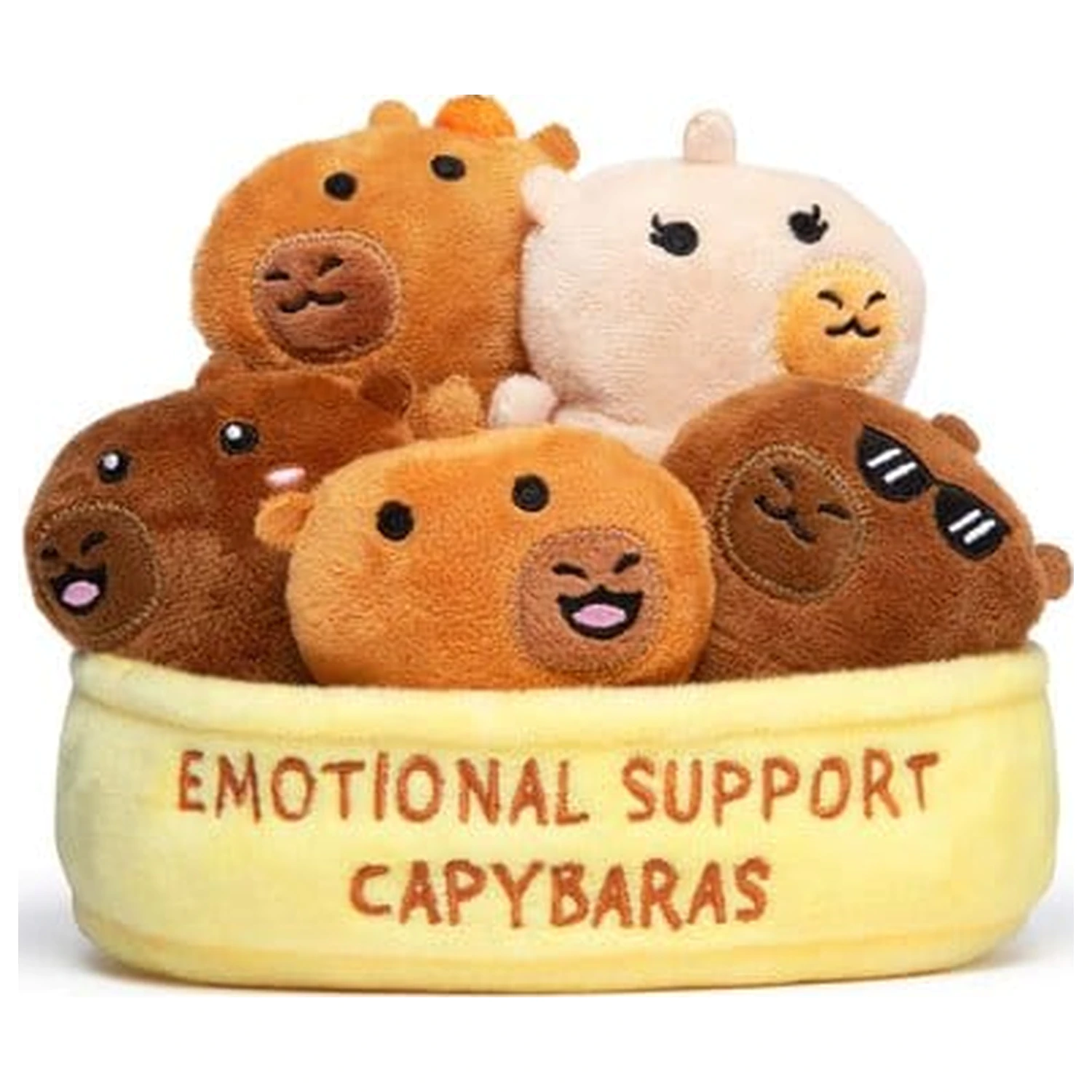 Relatable Emotional Support Plush Figure Capybaras product photo