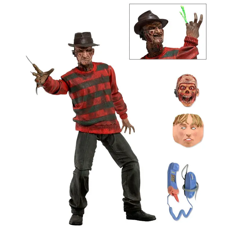 Nightmare on Elm Street Action Figure 30th Anniversary Ultimate Freddy Krueger 18 cm product photo