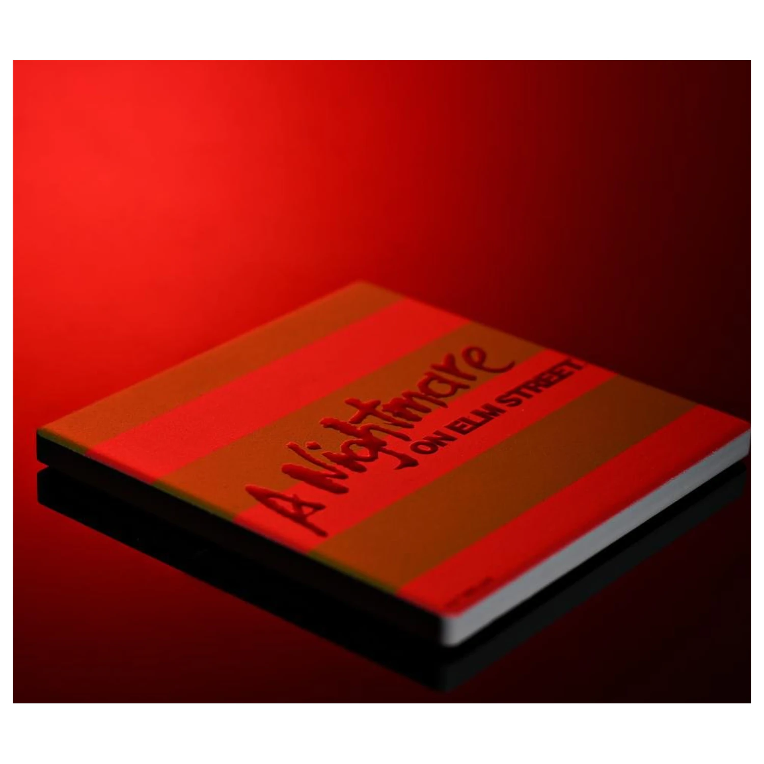 A Nightmare on Elm Street Freddy Stripes Ceramic Square Coaster product photo