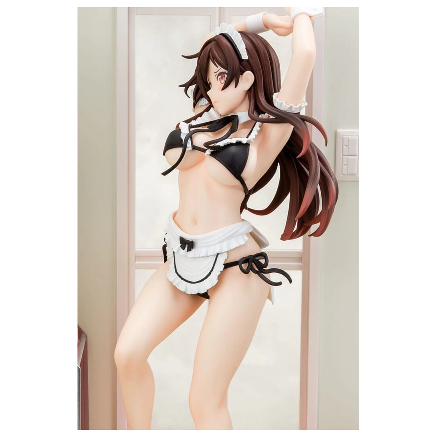 Rent-A-Girlfriend PVC Statue 1/6 Chizuru Mizuhara Maid Bikini ni Okigae 30 cm product photo