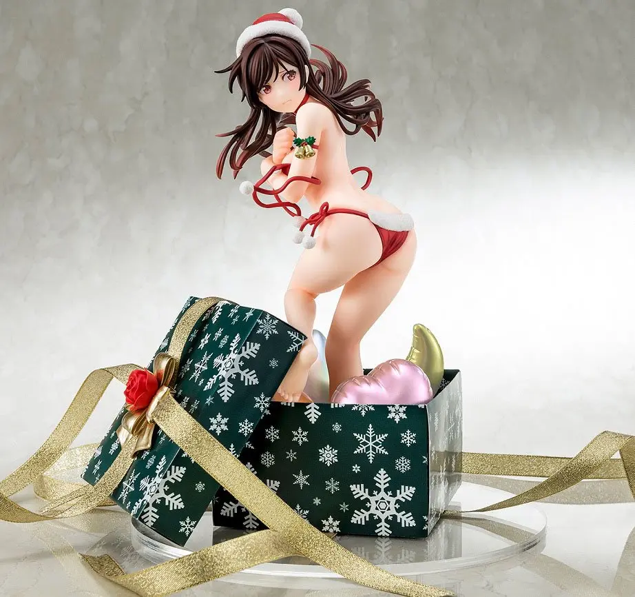 Rent-A-Girlfriend PVC Statue 1/6 Mizuhara Chizuru in a Santa Claus Bikini De Fluffy 24 cm termékfotó