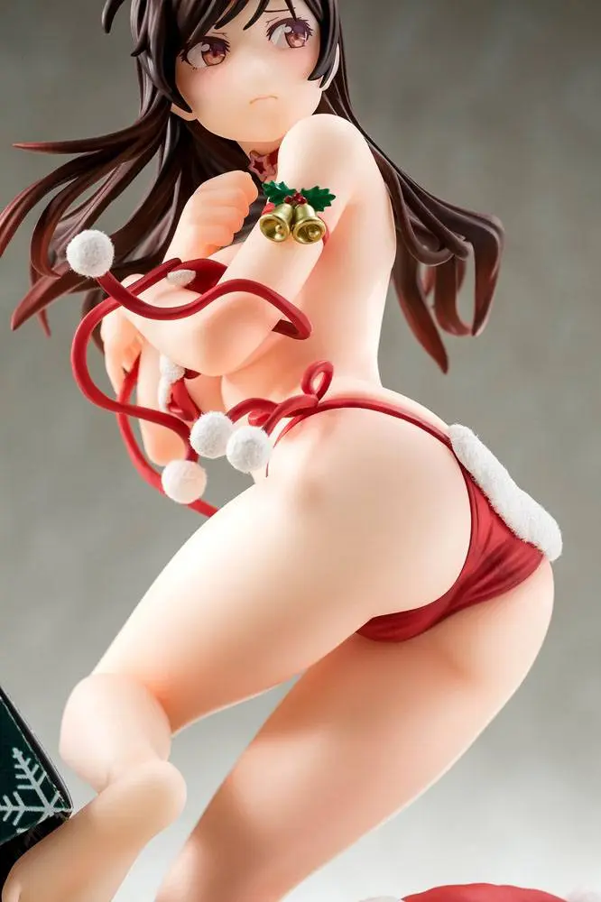 Rent-A-Girlfriend PVC Statue 1/6 Mizuhara Chizuru in a Santa Claus Bikini De Fluffy 24 cm termékfotó