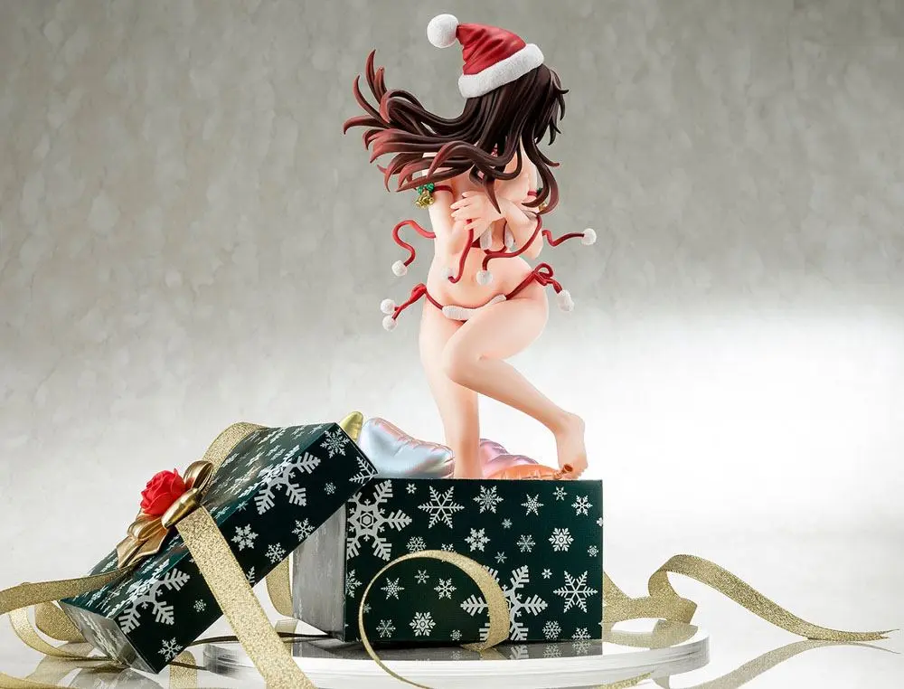 Rent-A-Girlfriend PVC Statue 1/6 Mizuhara Chizuru in a Santa Claus Bikini De Fluffy 24 cm termékfotó