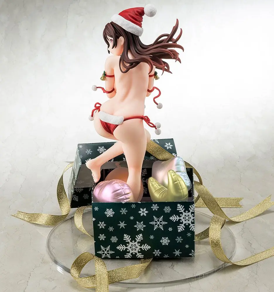 Rent-A-Girlfriend PVC Statue 1/6 Mizuhara Chizuru in a Santa Claus Bikini De Fluffy 24 cm termékfotó