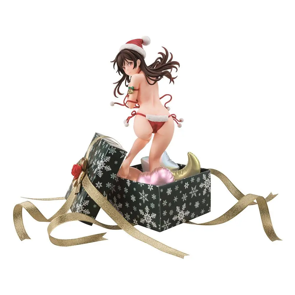 Rent-A-Girlfriend PVC Statue 1/6 Mizuhara Chizuru in a Santa Claus Bikini De Fluffy 24 cm termékfotó