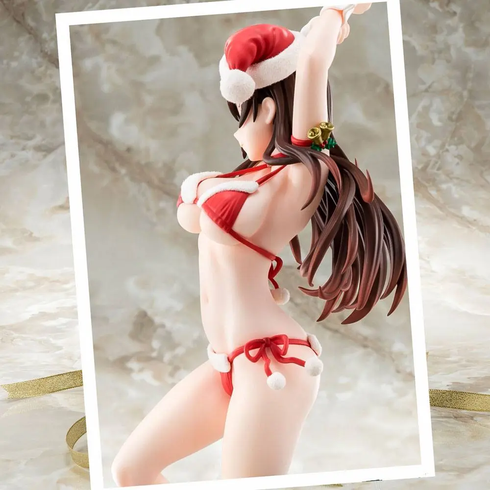 Rent-A-Girlfriend PVC Statue 1/6 Mizuhara Chizuru Santa Bikini de Fuwamoko 2nd Xmas 26 cm termékfotó