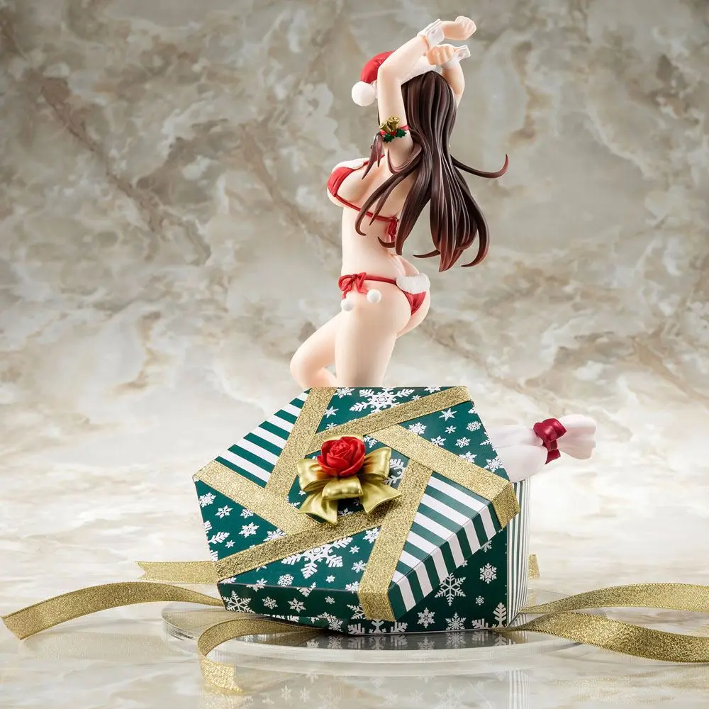 Rent-A-Girlfriend PVC Statue 1/6 Mizuhara Chizuru Santa Bikini de Fuwamoko 2nd Xmas 26 cm termékfotó