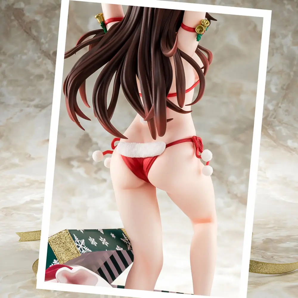 Rent-A-Girlfriend PVC Statue 1/6 Mizuhara Chizuru Santa Bikini de Fuwamoko 2nd Xmas 26 cm termékfotó