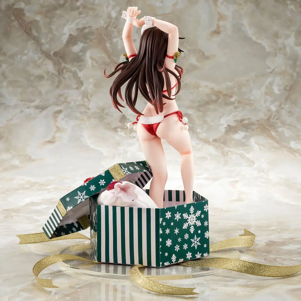 Rent-A-Girlfriend PVC Statue 1/6 Mizuhara Chizuru Santa Bikini de Fuwamoko 2nd Xmas 26 cm termékfotó