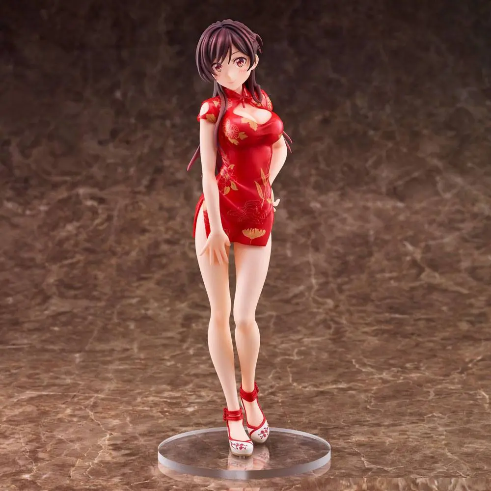 Rent a Girlfriend PVC Statue 1/7 Chizuru Mizuhara China Dress Ver. 24 cm product photo