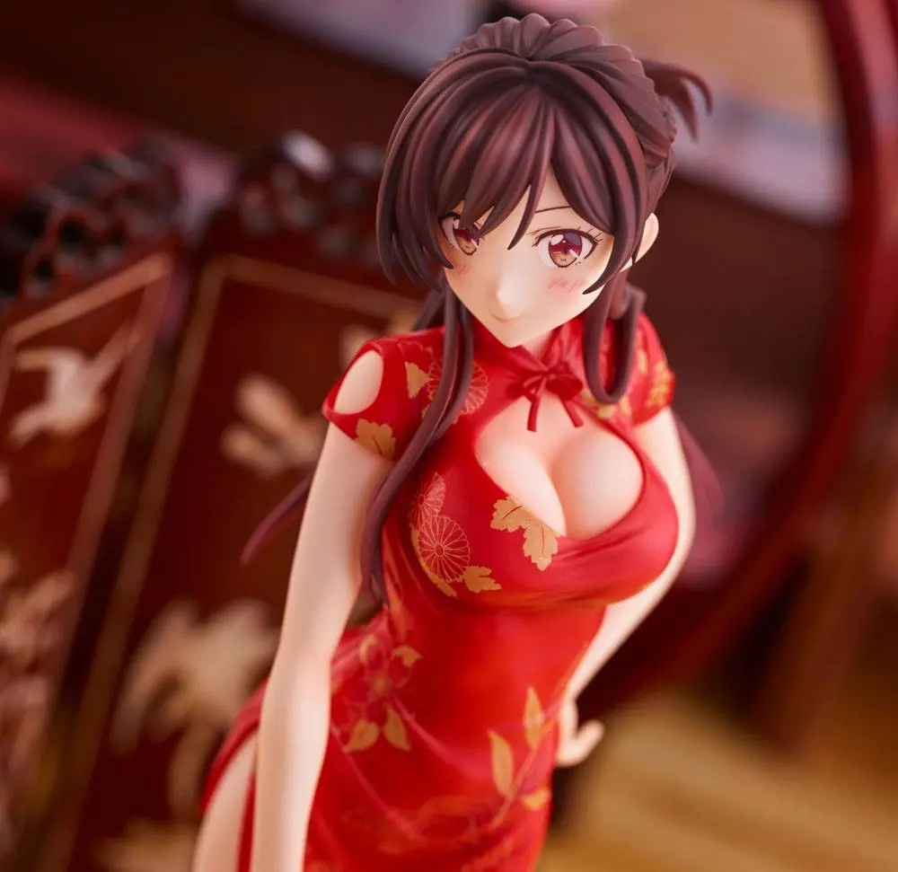 Rent a Girlfriend PVC Statue 1/7 Chizuru Mizuhara China Dress Ver. 24 cm product photo