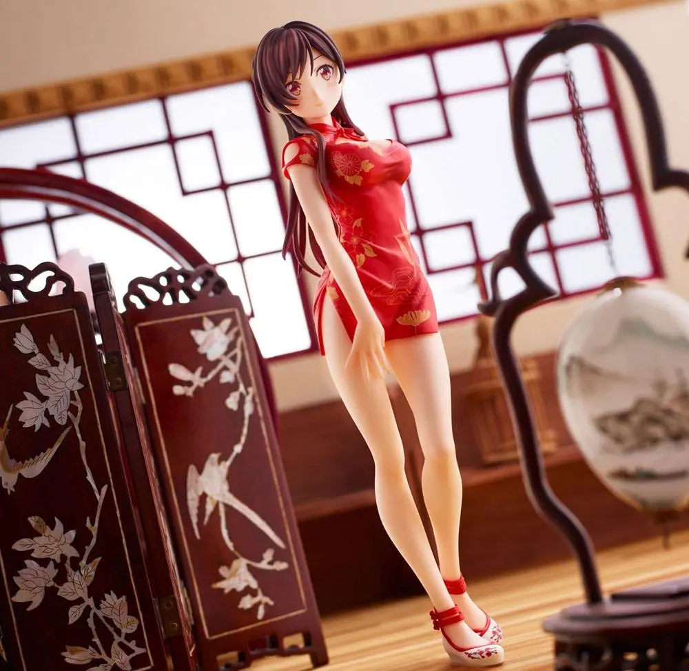 Rent a Girlfriend PVC Statue 1/7 Chizuru Mizuhara China Dress Ver. 24 cm product photo