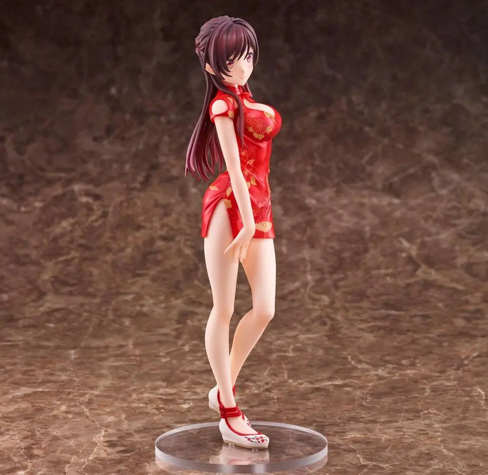 Rent a Girlfriend PVC Statue 1/7 Chizuru Mizuhara China Dress Ver. 24 cm product photo