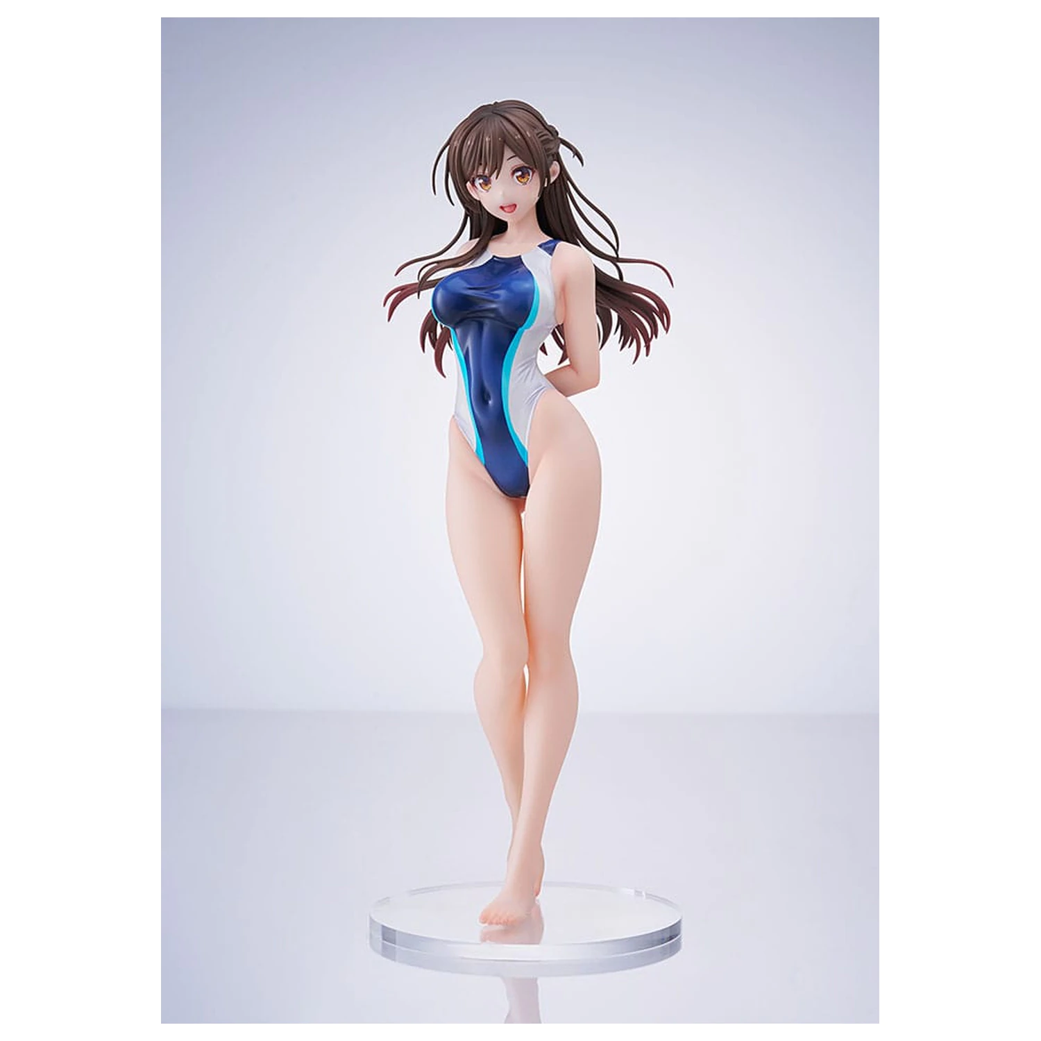 Rent-a-Girlfriend PVC Statue 1/7 Chizuru Mizuhara Light Blue Line Swimwear Ver. 25 cm product photo