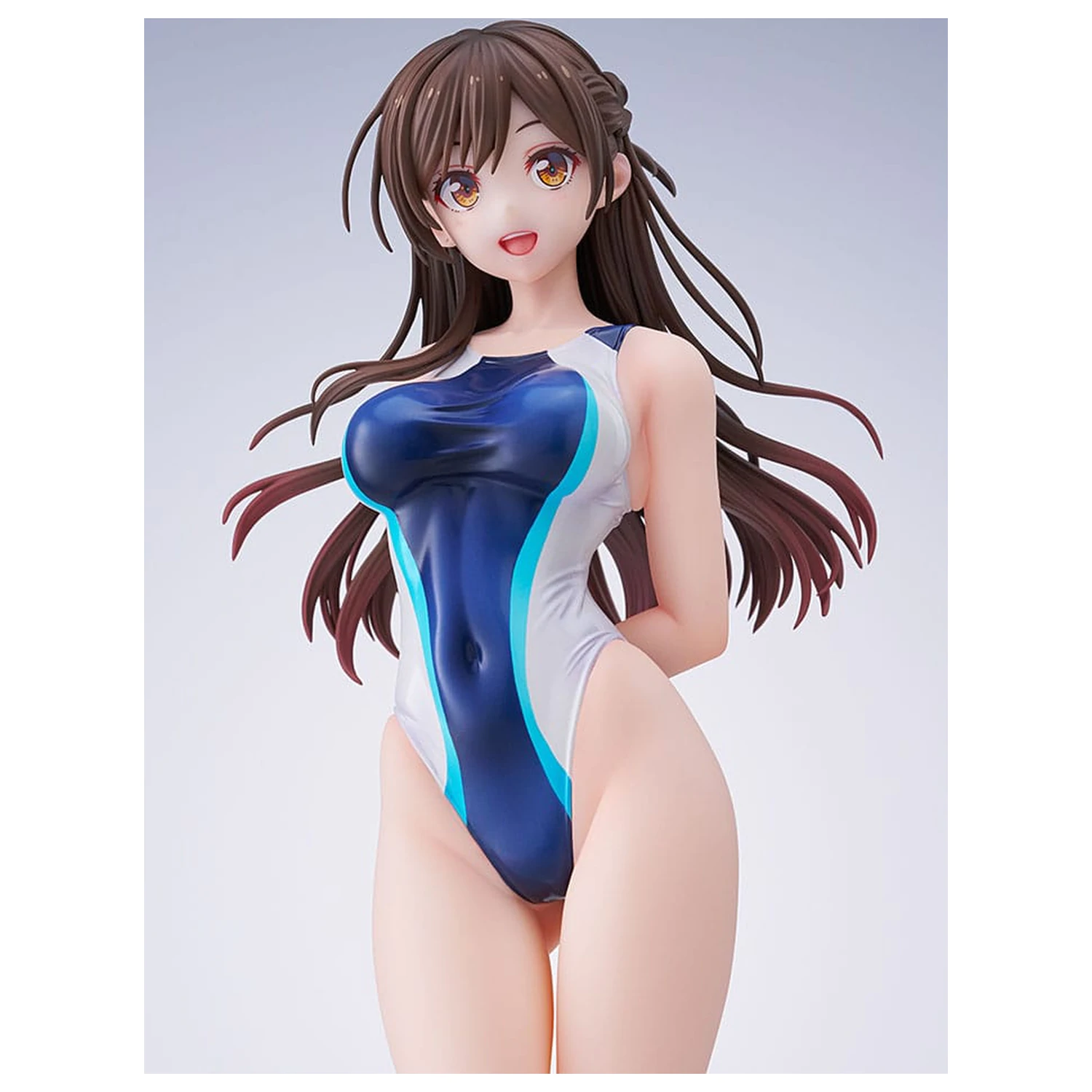 Rent-a-Girlfriend PVC Statue 1/7 Chizuru Mizuhara Light Blue Line Swimwear Ver. 25 cm product photo