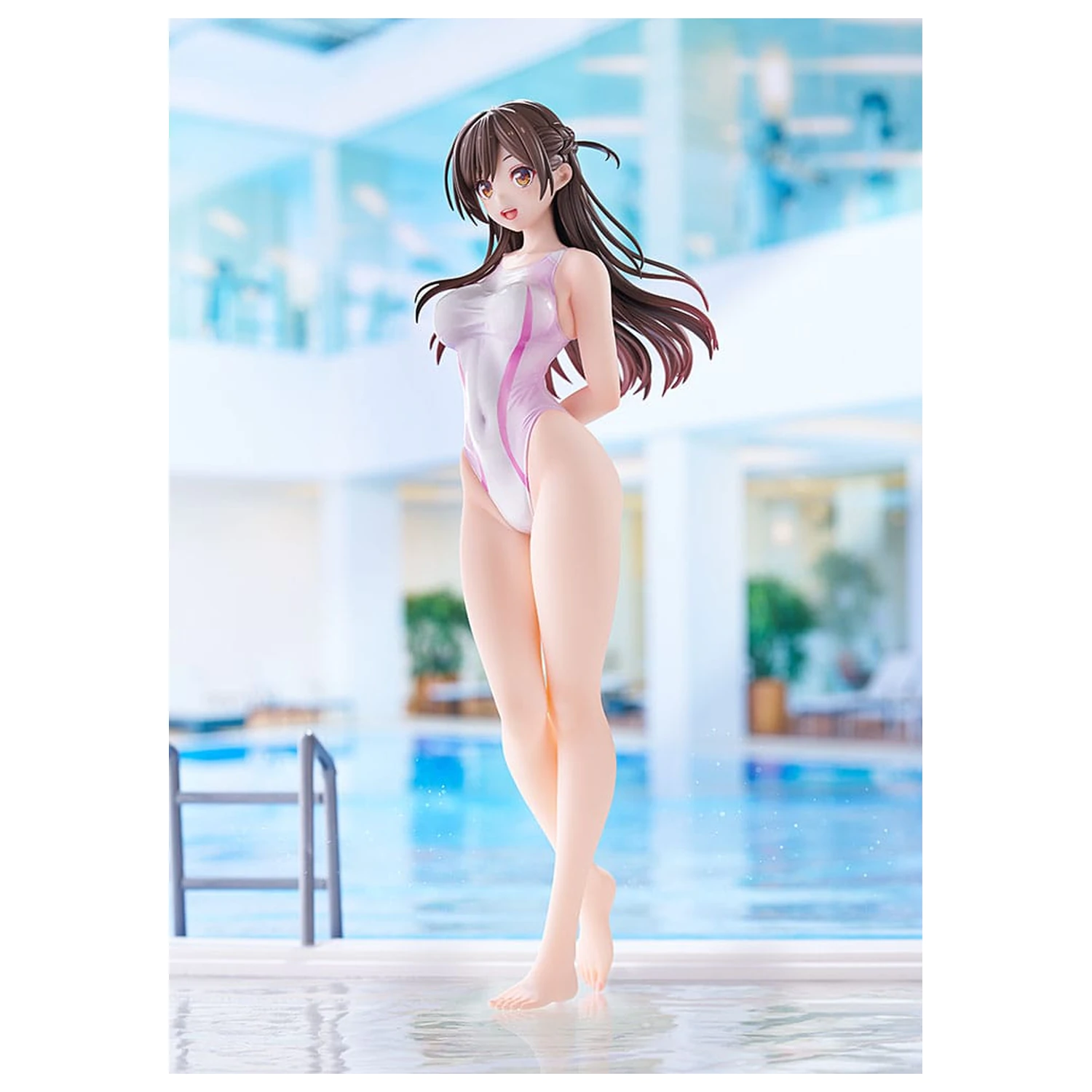 Rent-a-Girlfriend PVC Statue 1/7 Chizuru Mizuhara Pink Line Swimwear Ver. 25 cm product photo