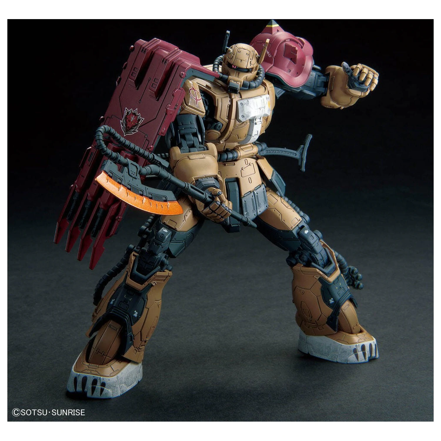 Requiem for Vengeance MS-06F Zaku II Type F Solari Model kit HG 1/144 product photo