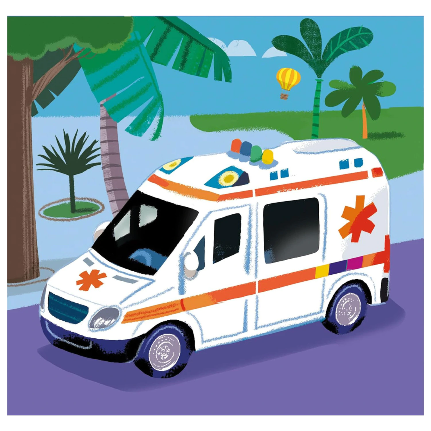 Rescue 3x48-piece puzzle product photo