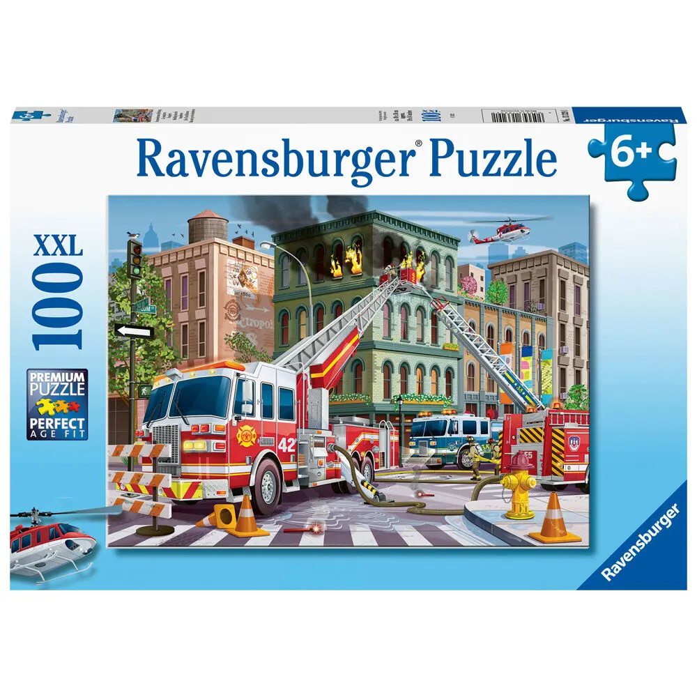 Rescue by the fire brigade XXL puzzle 100pcs product photo