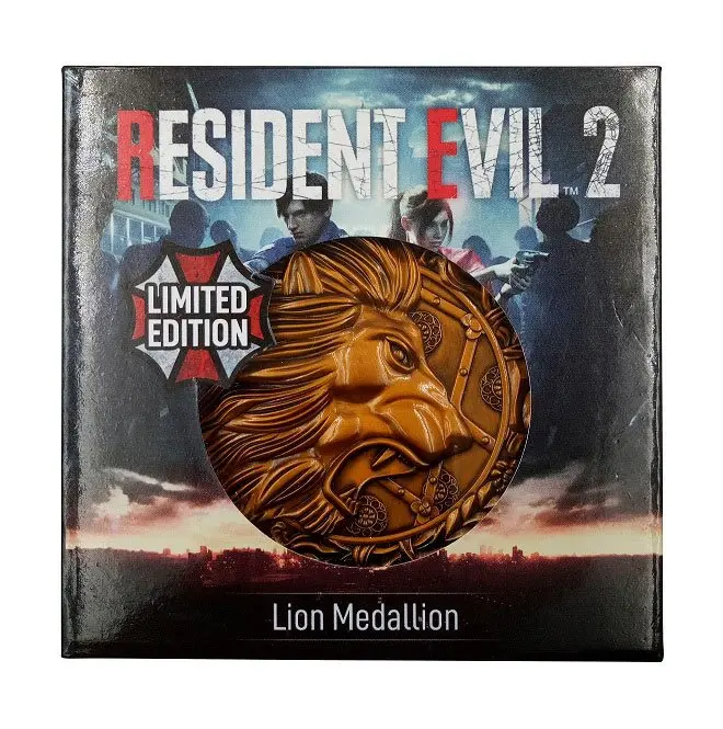 Resident Evil 2 Replica 1/1 Lion Medallion product photo