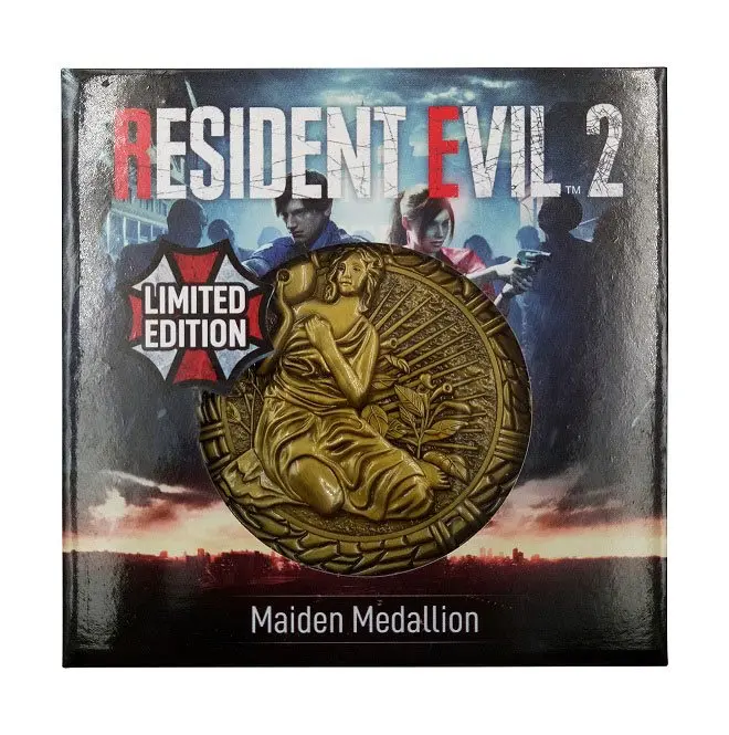 Resident Evil 2 Replica 1/1 Maiden Medallion termékfotó