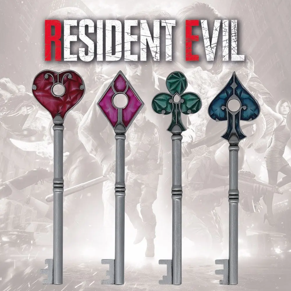 Resident Evil 2 Replica 1/1 R.P.D Key Collection product photo